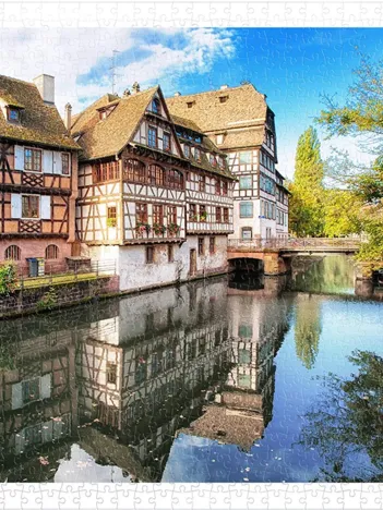 Produit Puzzle en Plastique - Strasbourg, Petite France Image
