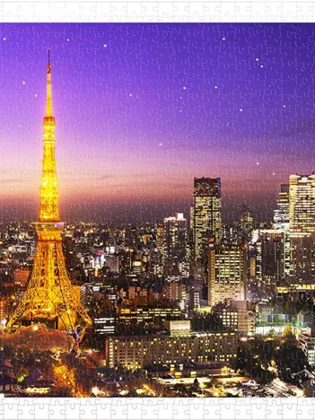 Produit Puzzle en Plastique - Tokyo Tower, Japan Image