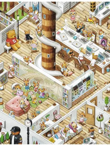 Produit Puzzle en Plastique - Smart - The Office Image