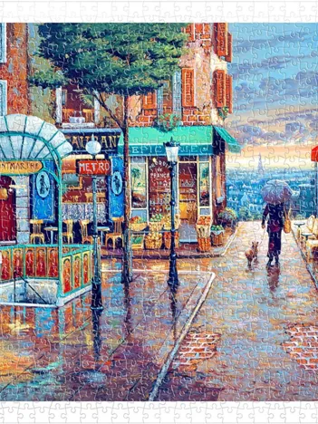 Produit Puzzle en Plastique - John O'Brien - Rainy Day Stroll Image