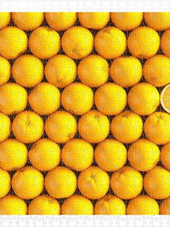 Produit Puzzle en Plastique - Fruits - Orange Image