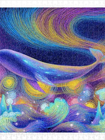 Produit Puzzle en Plastique - The Whale Image