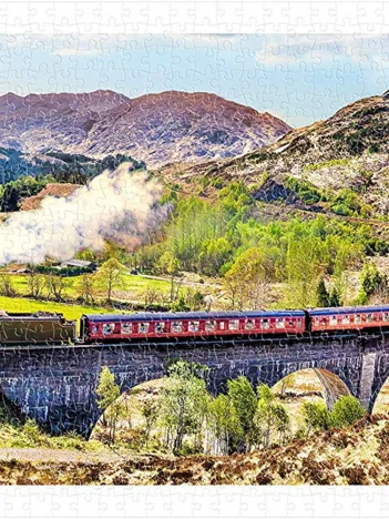 Produit Puzzle en Plastique - The Jacobite Steam Train, Scotland Image