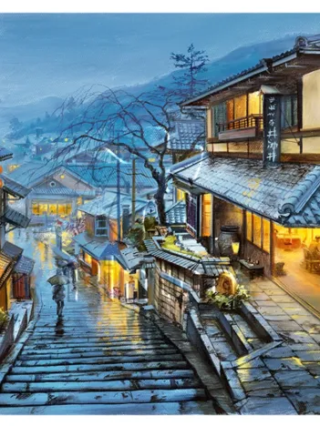 Produit Puzzle en Plastique - Evgeny Lushpin - Old Kyoto Image