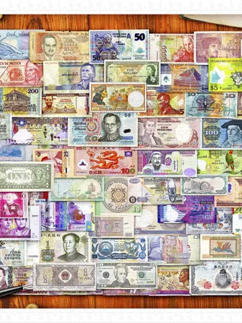 Produit Puzzle en Plastique - Garry Walton - Currency of the World Image