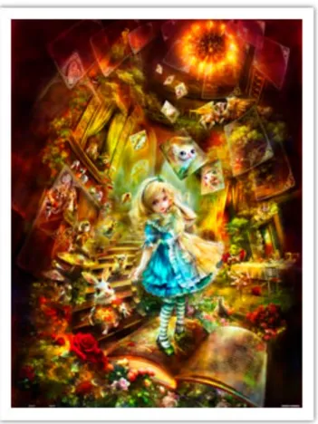 Produit Puzzle en Plastique - SHU - Adventurous Alice Image