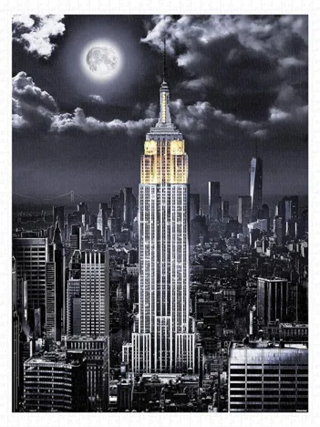Produit Puzzle en Plastique - Darren Mundy - Empire State Building Image