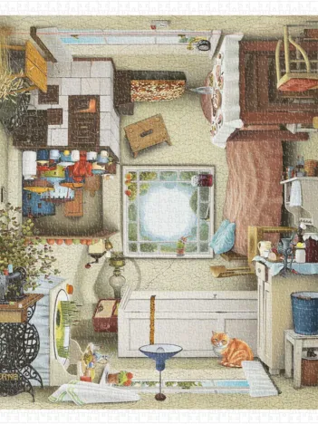 Produit Puzzle en Plastique - Jacek Yerka - Polish Cuisine Image