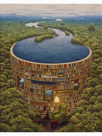 Produit Puzzle en Plastique - Jacek Yerka - Bibliodame Image