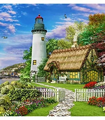 Produit Puzzle en Plastique - Dominic Davison - The Old Cottage Image