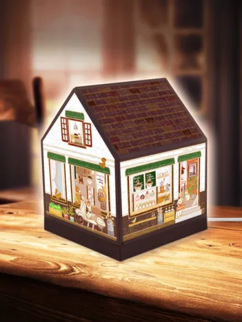 Produit Puzzle 3D - House Lantern - Lovely Cafe Shop Image