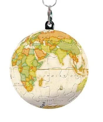 Produit Porte-clé Puzzle 3D - Globe Image