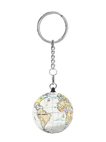 Produit Porte-clé Puzzle 3D - Globe Image