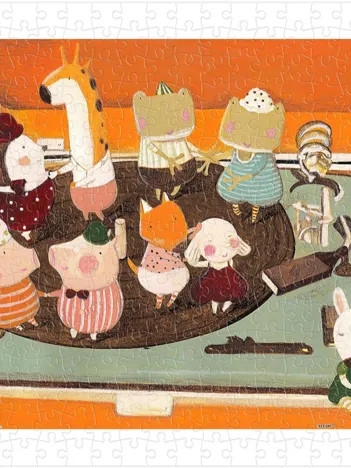 Produit Puzzle en Plastique - Nan Jun - Love Song Image