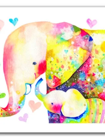 Produit Puzzle en Plastique - Reina Sato - Elephant Family Image