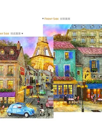 Produit Puzzle Cover - Dominic Davison - Paris Streets Image