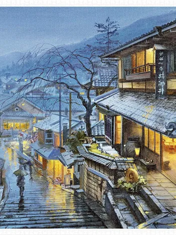 Produit Puzzle en Plastique - Evgeny Lushpin - Old Kyoto Image