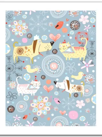 Produit Puzzle en Plastique - Cats & Dogs Image