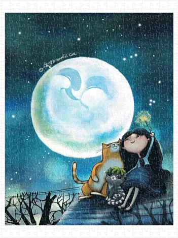 Produit Puzzle en Plastique - Starry Starry Night Image