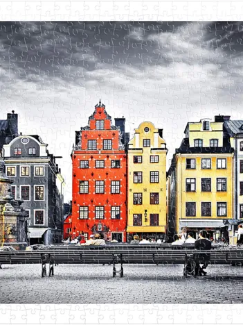 Produit Puzzle en Plastique - The Old Town of Stockholm, Sweden Image