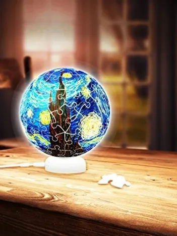 Produit Puzzle 3D - Sphere Light - Van Gogh Image