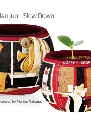 Produit Puzzle 3D - Flower Pot - Slow Down Image