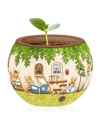 Produit Puzzle 3D - Flower Pot - Happy Reading Image