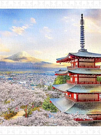 Produit Puzzle en Plastique - Fuji Sengen Shrine, Japan Image