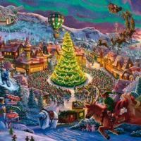 Le pôle Nord du Père Noël