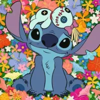 Stitch en Fleurs