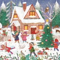 Puzzle Calendrier de l'Avent - Joyeuses Fêtes