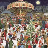 Mini-Puzzle - Festive Xmas - La Fête Foraine