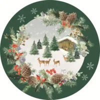 Mini-Puzzle - Winter Forest - Le Châlet