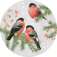 Mini-Puzzle - Winter Forest - Les Oiseaux