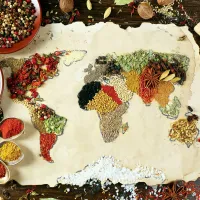 Herbal World Map