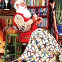 Le Quilt du Père Noël