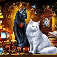 Les Chats Et Les Horloges