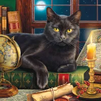 Pièces XXL - Black Cat by Candlelight