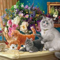 Pièces XXL - Le Tableau des Chatons