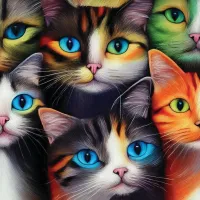Six Chats Le Chat Lady Fantasy