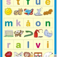 Puzzle Cadre - Apprendre les Lettres (en Norvégien)