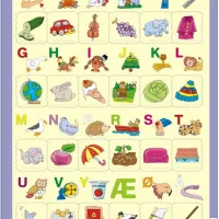 Puzzle Cadre - Apprendre à Lire le Norvégien 1 (en Norvégien)