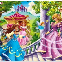 Puzzle Cadre - Princesses