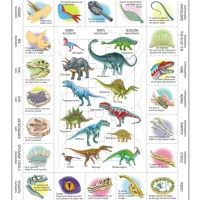 Puzzle Cadre - Dinosaures (en Hollandais)