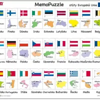 Puzzle Cadre - MemoPuzzle (en Tchèque)