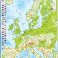 Puzzle Cadre - Europe (en Hollandais)