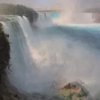 Frederic Edwin Church : Les Chutes du Niagara - Côté Américain, 1867