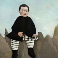 Henri Rousseau : Garçon sur un Rocher, 1895/1897