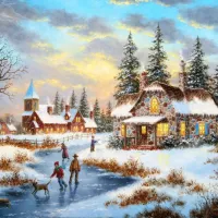 Dennis Lewan - A Mid-Winter's Eve