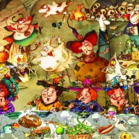 François Ruyer - Repas entre Sorcières